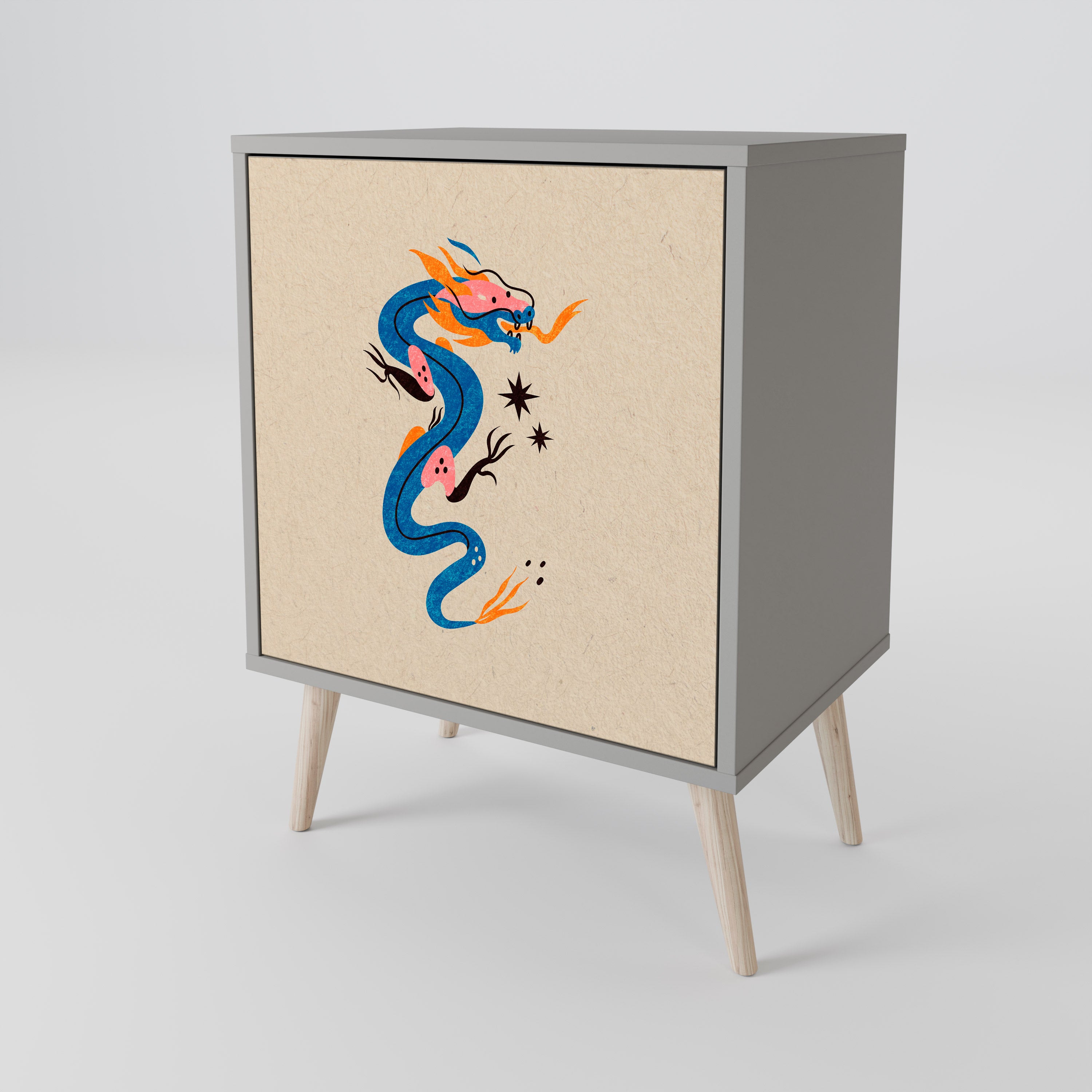 MYTHOLOGICAL CREATURES Aparador de 1 Porta