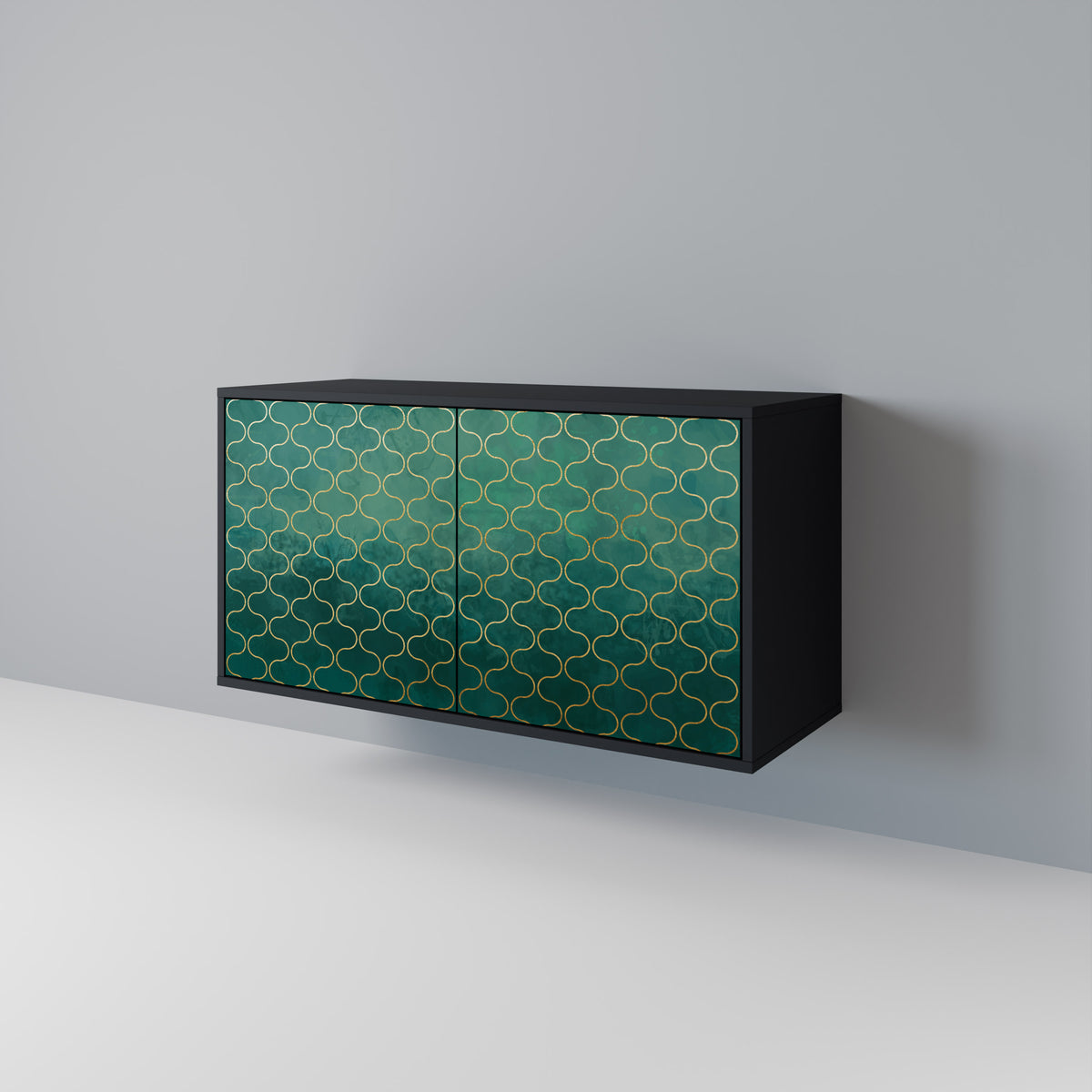 TESSELATED GREENERY Aparador de 2 Portas