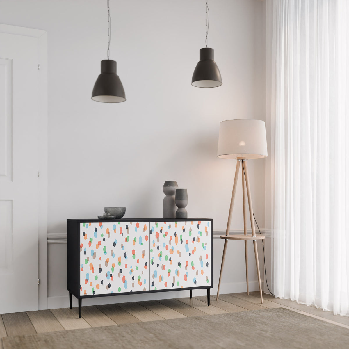 ENERGETIC SPOTS Aparador de 2 Portas