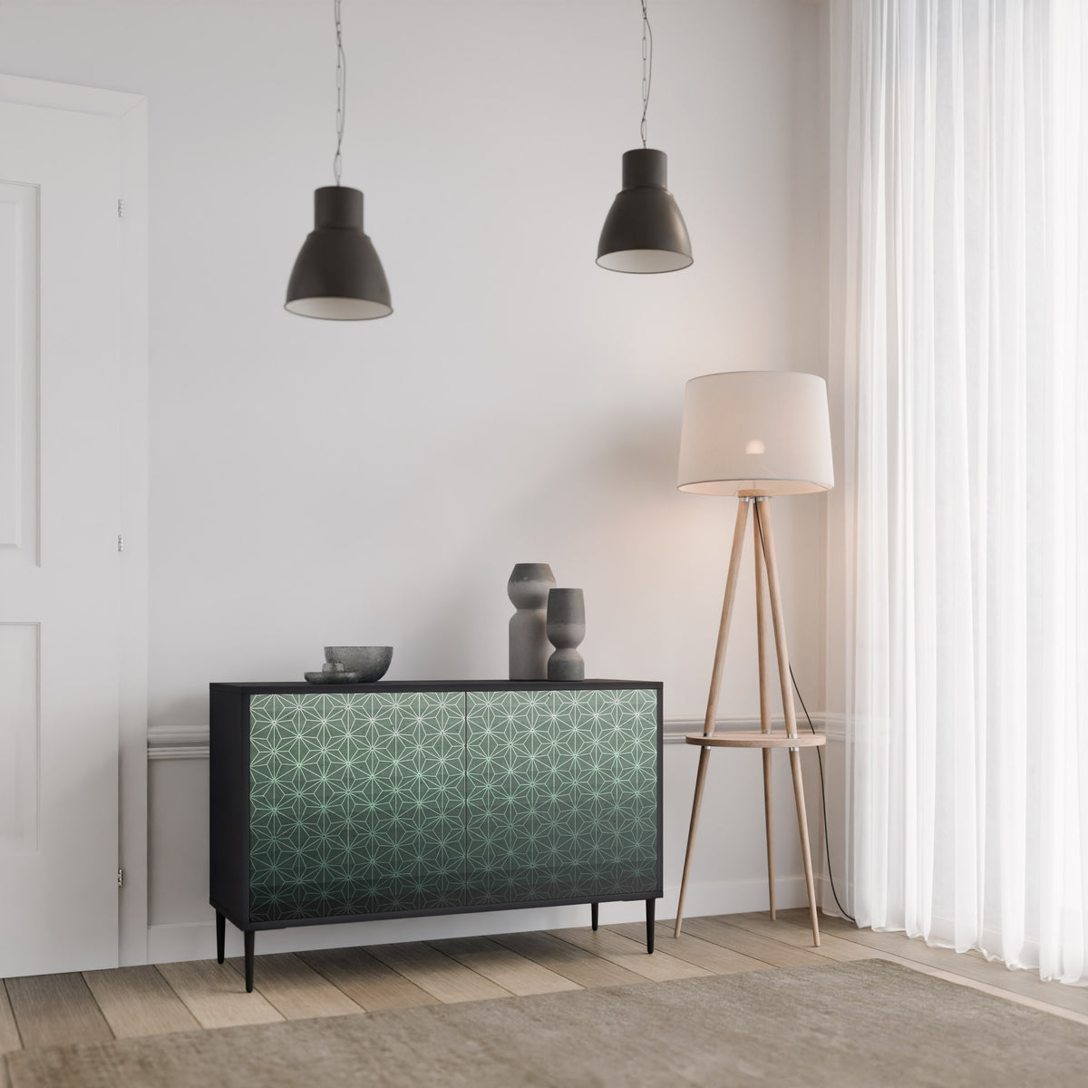 ORNAMENTAL GLIMMER 2-Door Sideboard