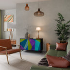 COLD SHOWCASE Aparador de 2 Portas em Acabamento Preto