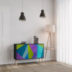 COLD SHOWCASE Aparador de 2 Portas em Acabamento Preto