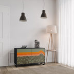 SIMPLE SOLUTIONS 2-Door Sideboard in Black Finish