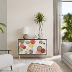 FLEETING HAPPINESS Aparador de 2 Portas em Acabamento Preto