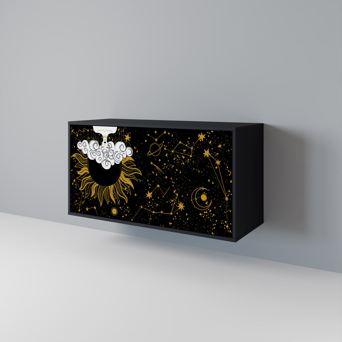 STELLAR CONSTELLATIONS Aparador de 2 Portas