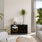 STELLAR CONSTELLATIONS 2-Door Sideboard in Black Finish