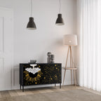 STELLAR CONSTELLATIONS 2-Door Sideboard in Black Finish