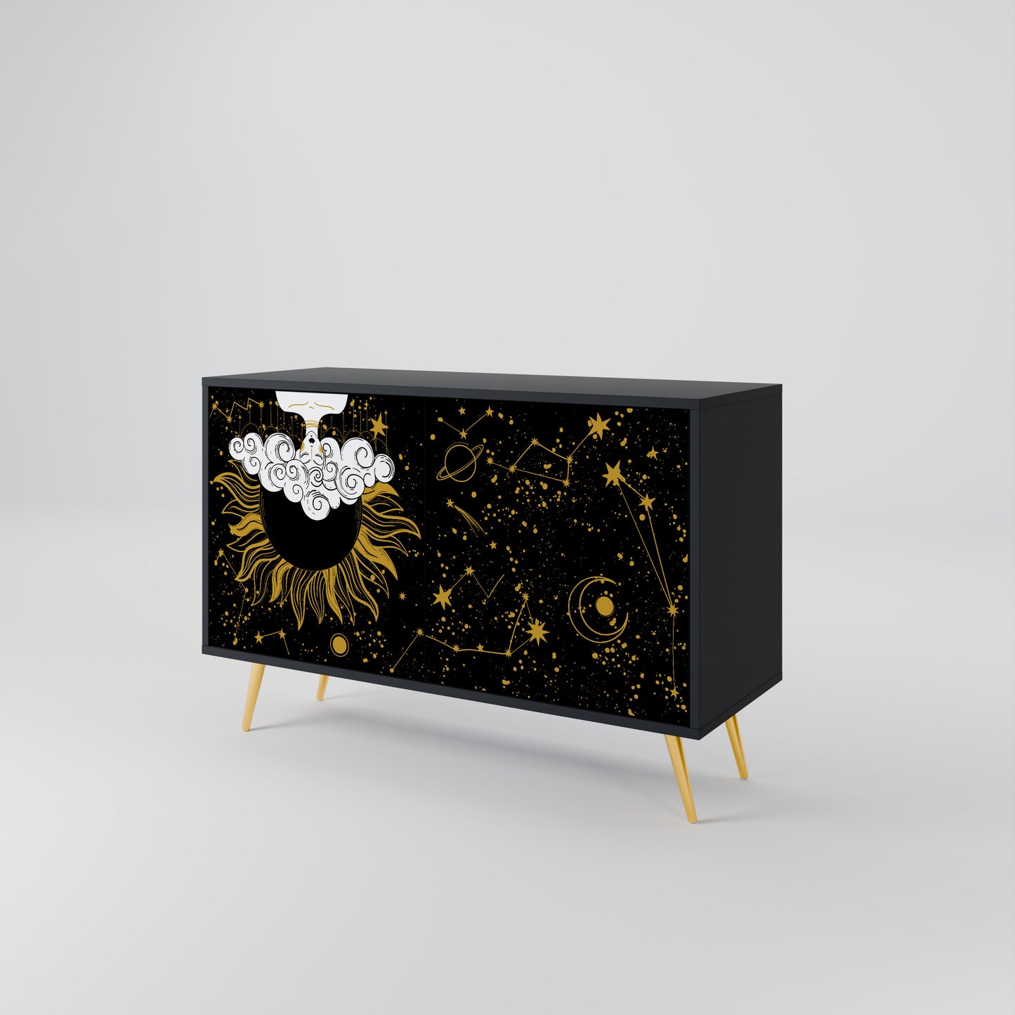 STELLAR CONSTELLATIONS Aparador de 2 Portas