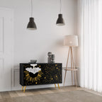 STELLAR CONSTELLATIONS 2-Door Sideboard in Black Finish