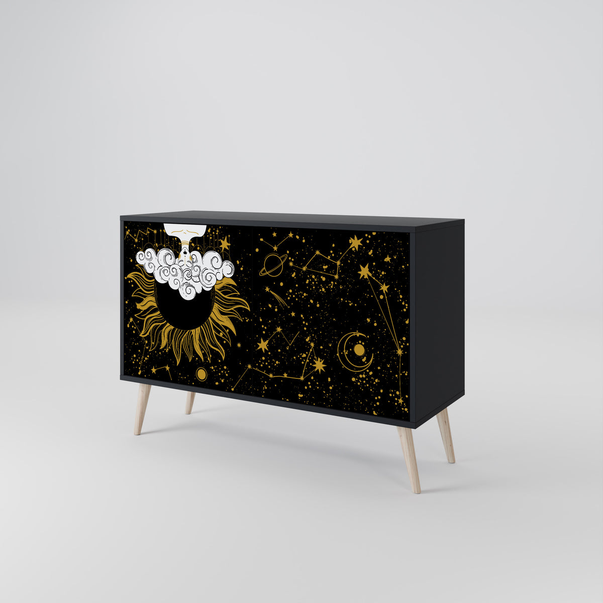 STELLAR CONSTELLATIONS Aparador de 2 Portas