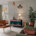 ROYAL COMPOSITION 2-Door Sideboard in Black Finish