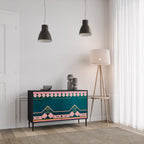 ROYAL COMPOSITION 2-Door Sideboard in Black Finish