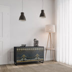 ROYAL ORDINARINESS 2-Door Sideboard in Black Finish