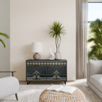 ROYAL ORDINARINESS 2-Door Sideboard in Black Finish