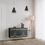 ROYAL ORDINARINESS 2-Door Sideboard in Black Finish