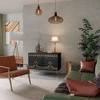 ROYAL ORDINARINESS 2-Door Sideboard in Black Finish