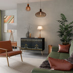 ROYAL ORDINARINESS 2-Door Sideboard in Black Finish