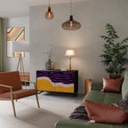 INDEPENDENT BORDER 2-Door Sideboard in Black Finish