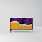 INDEPENDENT BORDER 2-Door Sideboard in Black Finish