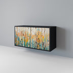 BIRCH KALEIDOSCOPE 2-Door Sideboard in Black Finish