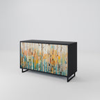 BIRCH KALEIDOSCOPE 2-Door Sideboard in Black Finish