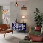 THE RIGHT PLACES Aparador de 2 Portas em Acabamento Preto