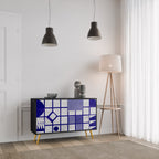 THE RIGHT PLACES Aparador de 2 Portas em Acabamento Preto