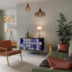 THE RIGHT PLACES Aparador de 2 Portas em Acabamento Preto