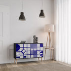 THE RIGHT PLACES Aparador de 2 Portas em Acabamento Preto