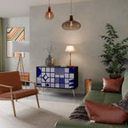 THE RIGHT PLACES Aparador de 2 Portas em Acabamento Preto