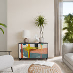 INTERSTELLAR VIBES 2-Door Sideboard in Black Finish