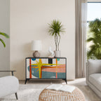 INTERSTELLAR VIBES 2-Door Sideboard in Black Finish