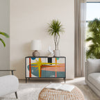 INTERSTELLAR VIBES 2-Door Sideboard in Black Finish