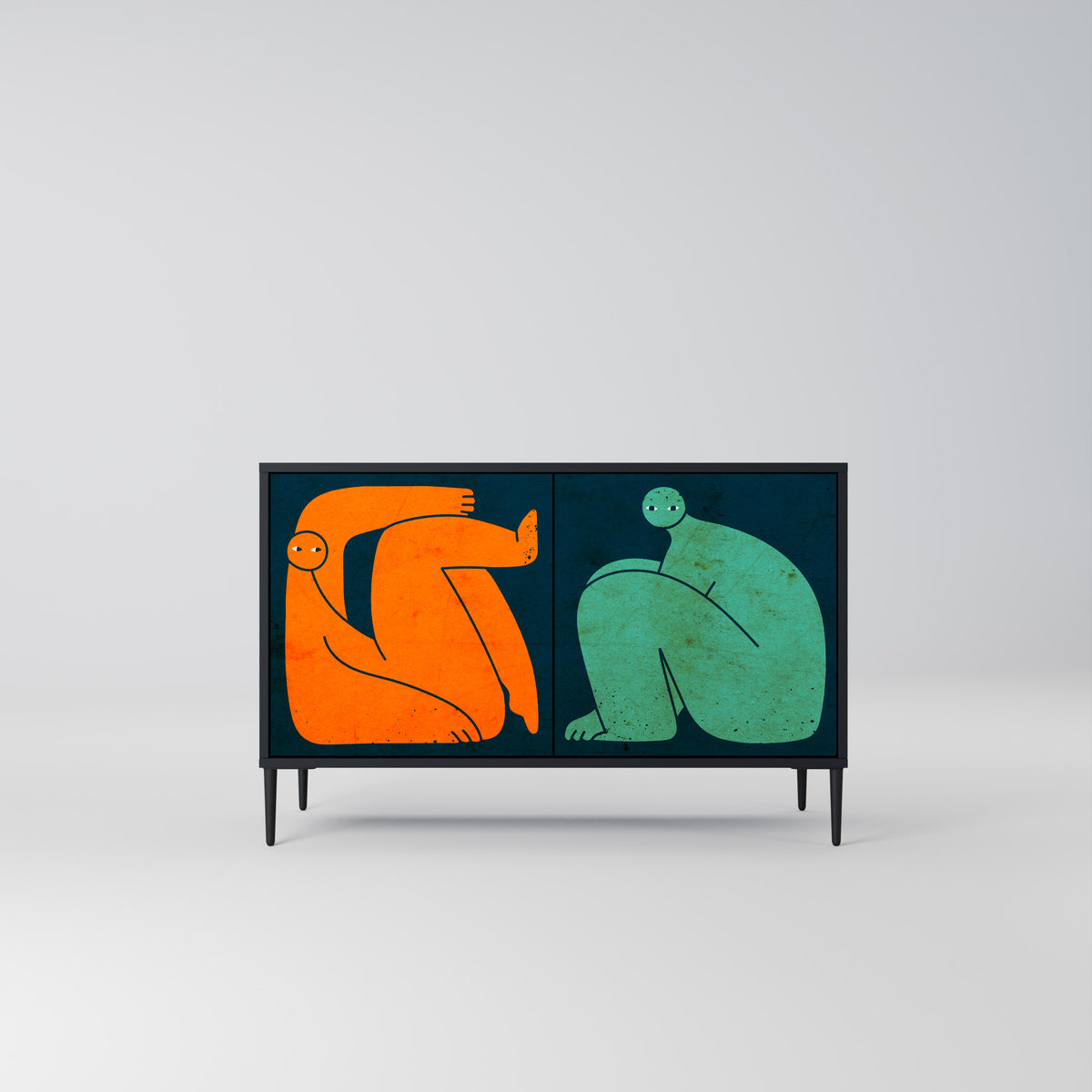 TOGETHER BUT SEPARATELY 2-Door Sideboard