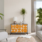 RECURRING DREAMS 2-Door Sideboard in Black Finish