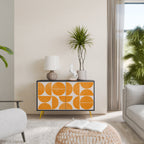 RECURRING DREAMS 2-Door Sideboard in Black Finish