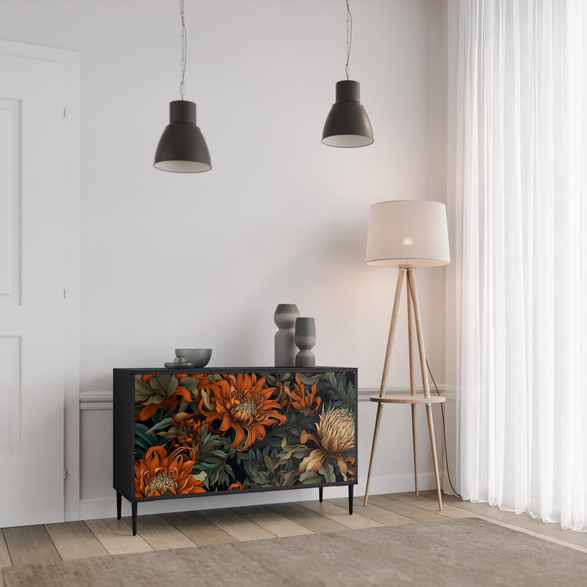 DAWN BLOOM Aparador de 2 Portas