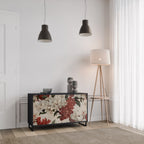 EPHEMERAL DAYS 2-Door Sideboard in Black Finish
