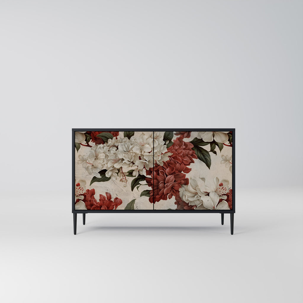 EPHEMERAL DAYS 2-Door Sideboard in Black Finish