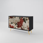 EPHEMERAL DAYS 2-Door Sideboard in Black Finish