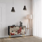 EPHEMERAL DAYS 2-Door Sideboard in Black Finish