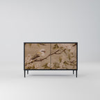 PETAL DISTINGUISH 2-Door Sideboard in Black Finish