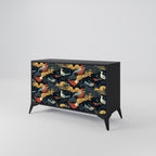 FOWLY DAZE 2-Door Sideboard in Black Finish