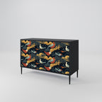 FOWLY DAZE 2-Door Sideboard in Black Finish