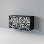 CHARCOAL SPROUT 2-Door Sideboard in Black Finish