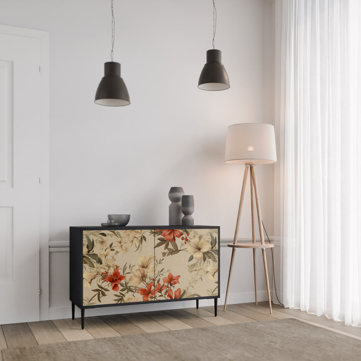 BLOOMING HARMONY Aparador de 2 Portas