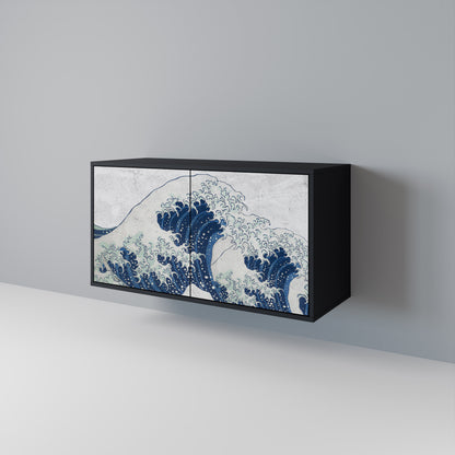 THE GREAT WAVE AT KANAGAWA Aparador de 2 Portas