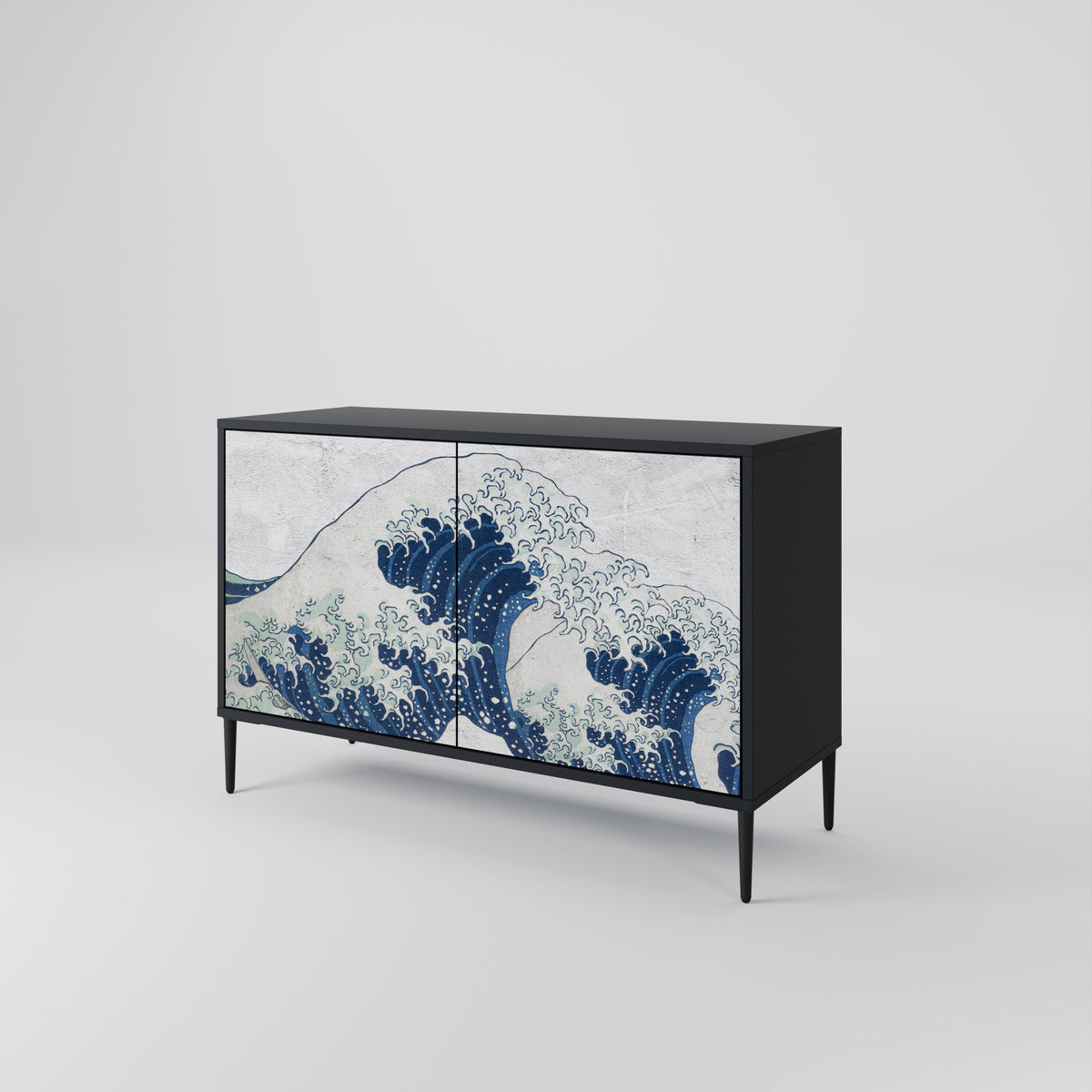 THE GREAT WAVE AT KANAGAWA Aparador de 2 Portas