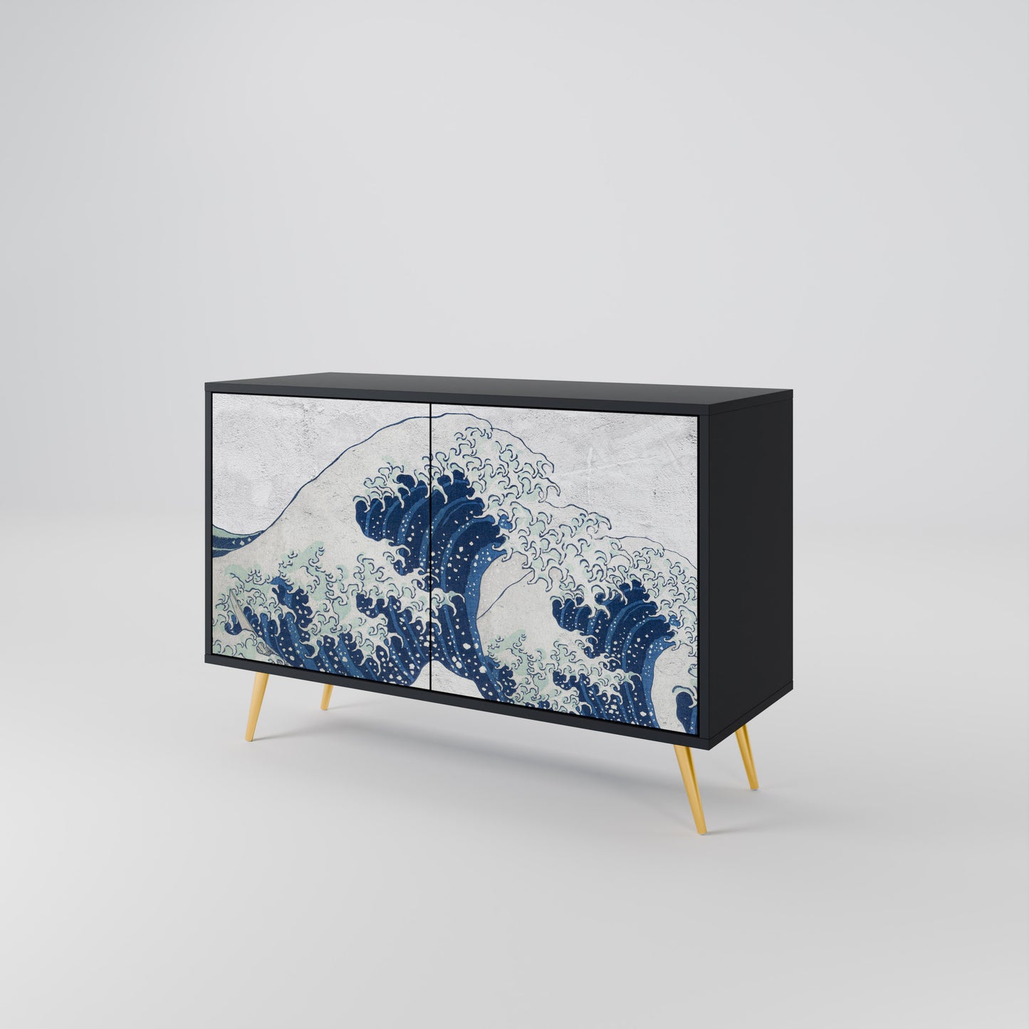 THE GREAT WAVE AT KANAGAWA Aparador de 2 Portas