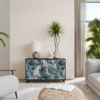 POPINJAY LOOK Aparador de 2 Portas em Acabamento Preto